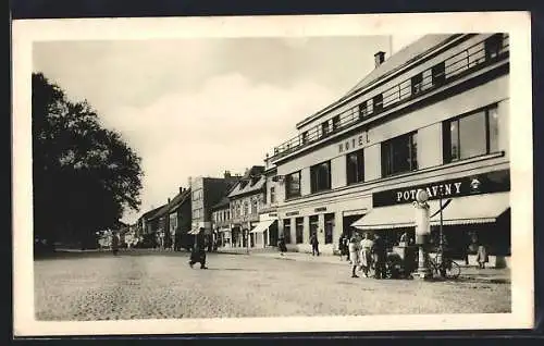 AK Cáslav, Námestí, Hotel