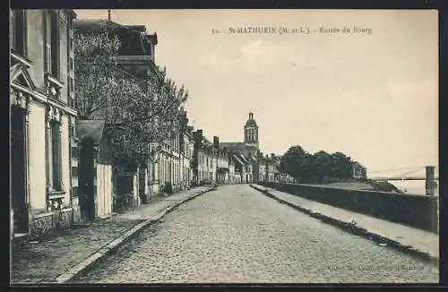 AK St-Mathurin, Entrée du Bourg