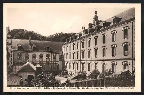 AK Saint-Martin-de-Beaupréau, Communauté et Hôtel-Dieu St-Joseph, La Communauté