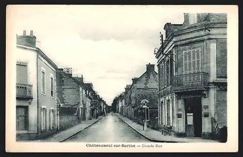 AK Châteauneuf-sur-Sarthe, Grande Rue