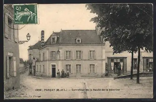 AK Parcay, Carrefour de la Route de la Sélerine