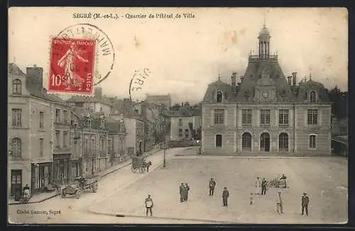 AK Segré, Quartier de l`Hôtel de Ville