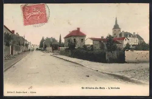 AK St-Hilaire-du-Bois, L’Arrivée