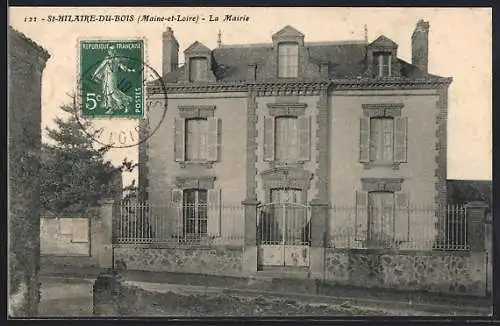 AK Saint-Hilaire-du-Bois, La Mairie