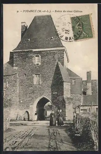 AK Pouancé, Entrée du vieux château