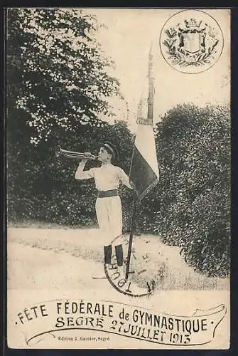 AK Segré, Fête Fédérale de Gymnastique, 21 Juillet 1913