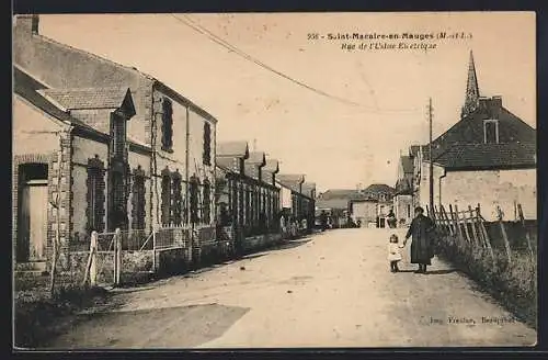 AK Saint-Macaire-en-Mauges, Rue de l`Usine Électrique