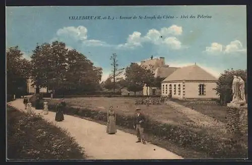 AK Villedieu, Avenue de St. Joseph du Chêne, Abri des Pèlerins