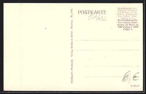 AK Meissen / Sa., Ortsansicht mit MS Germania