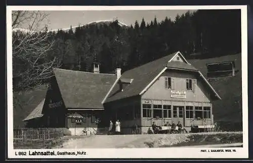 AK St. Aegyd am Neuwalde, Lahnsattel, Gasthaus zum Göller von Karl Nutz