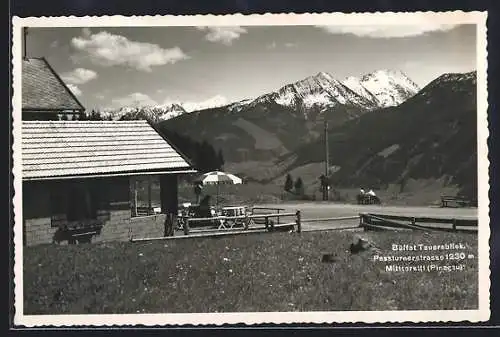 AK Mittersill /Pinzgau, Gasthof Büffet Tauernblick, Passturnerstrasse