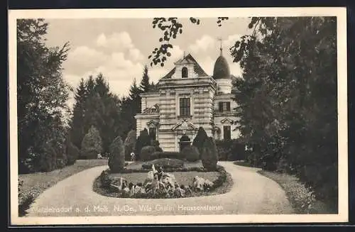 AK Matzleinsdorf a. d. Melk, Villa Gräfin Heussenstamm