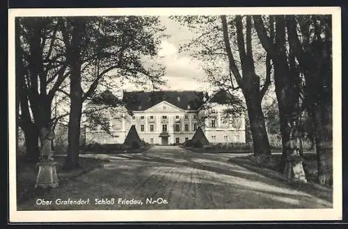 AK Ober Grafendorf /N.-Ö., Schloss Friedau