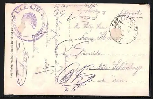 AK Czernowitz, Gr. or. Erzb. Residenz