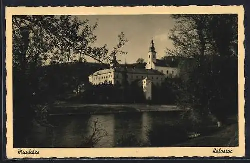 AK Munkács, Kolostor, Blick auf das Kloster