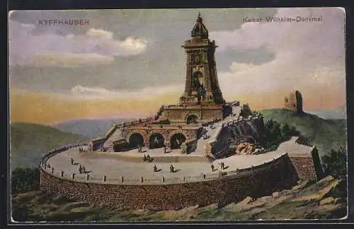 AK Kyffhäuser, Kaiser Wilhelm Denkmal