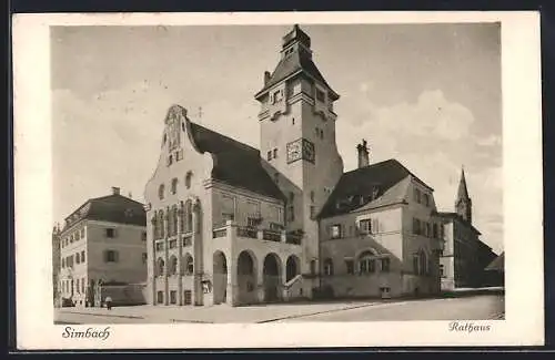 AK Simbach / Inn, Rathaus