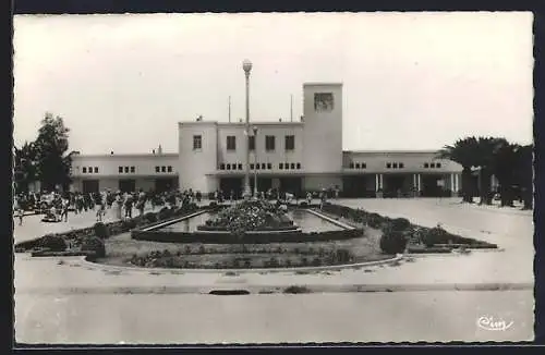 AK Oujda, Place de la Gare