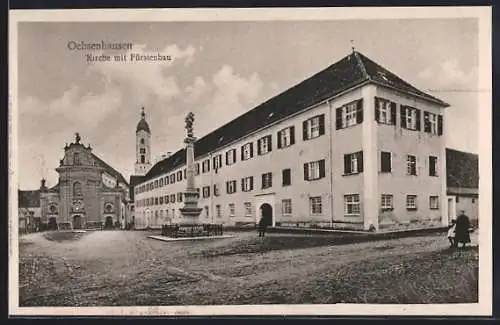AK Ochsenhausen, Kirche mit Fürstenbau