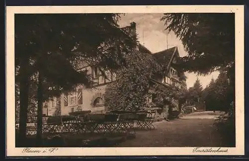 AK Plauen / Vogtland, Ansicht des Touristenhaus