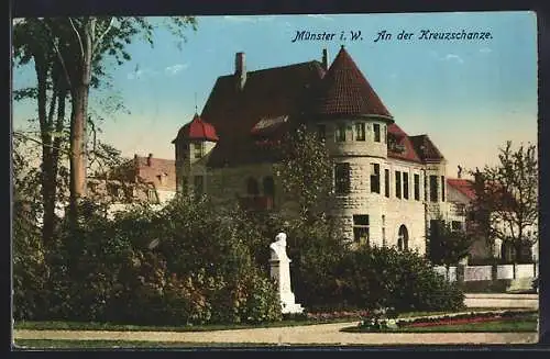 AK Münster / Westfalen, Haus an der Kreuzschanze