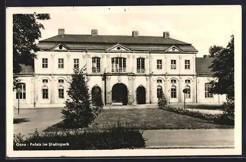 AK Gera, Palais im Stalinpark