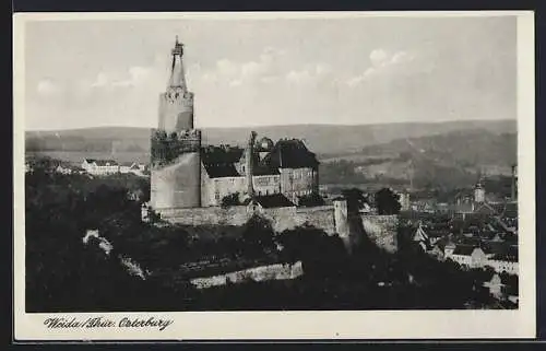 AK Weida /Thür., Osterburg