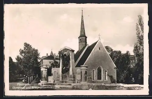 AK Pössneck, Ehrenmal und Kriegergedächtnisstätte