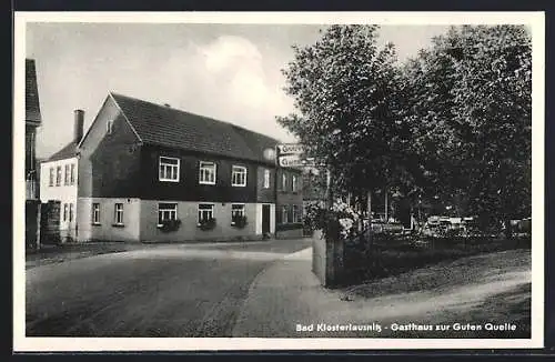 AK Bad Klosterlausnitz, Gasthaus zur Guten Quelle