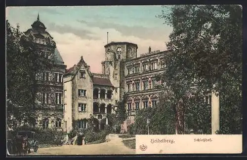 AK Heidelberg, Schlosshof