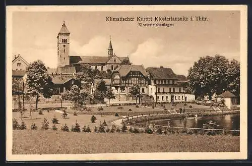 AK Klosterlausnitz i. Thür., Klosterteichanlagen