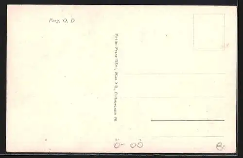 AK Perg /O. D., Kirche, Strassenpartie, Uferpartie