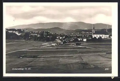 AK Kollerschlag /O. Oe., Teilansicht mit Kirche