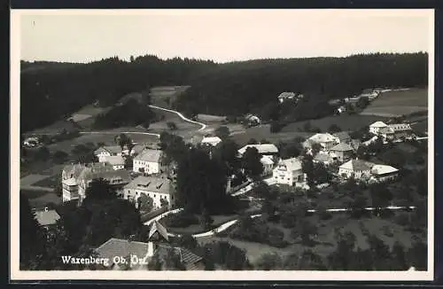 AK Waxenberg /Ob. Öst., Teilansicht mit Strassenpartie