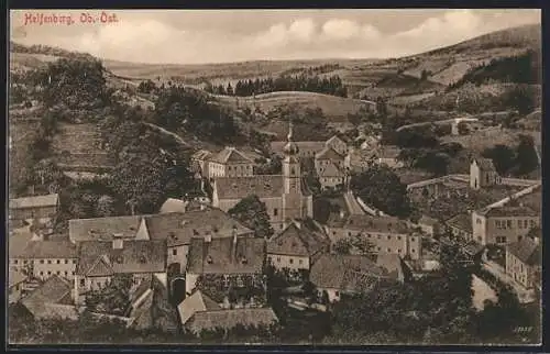 AK Helfenberg /Ob.-Öst., Teilansicht mit Kirche