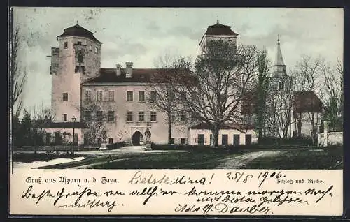 AK Asparn a. d. Zaya, Schloss und Kirche