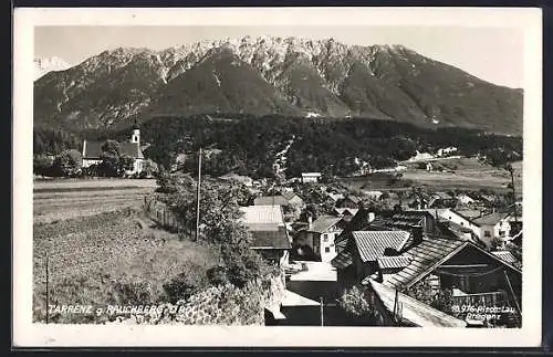 AK Tarrenz /Tirol, Teilansicht gegen Rauchberg