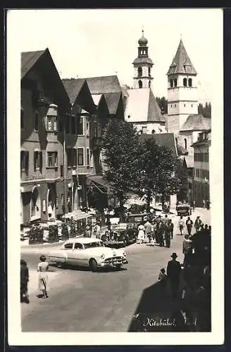 AK Kitzbühel, Blick in die Hauptstrasse