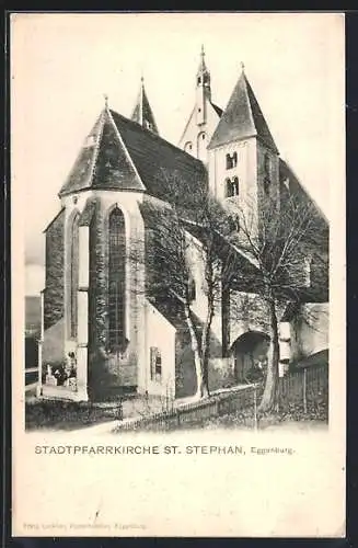 AK Eggenburg, Stadtpfarrkirche St. Stephan