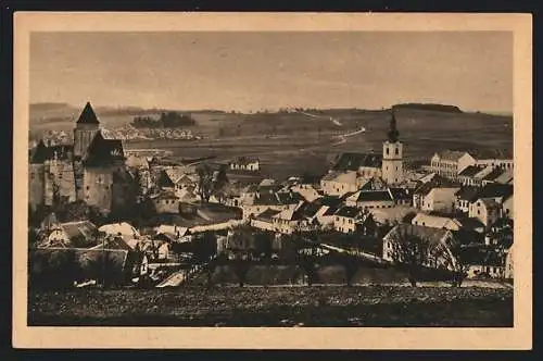 AK Heidenreichstein /Niederdonau, Teilansicht mit Kirche