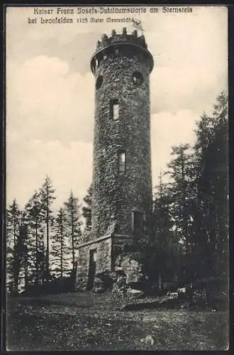 AK Leonfelden, Kaiser Franz Josefs-Jubiläumswarte am Sternstein