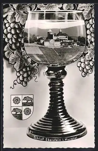 AK Eberstein i. Murgtal, Das Schloss im Weinglass