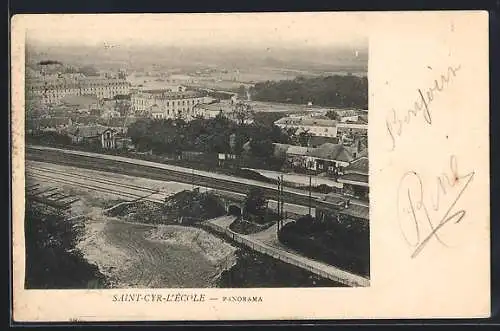 AK Saint-Cyr-l`Ecole, panorama