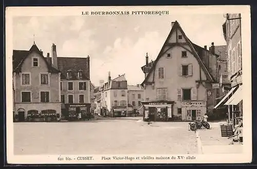 AK Cusset, Place Victor-Hugo et vieilles maisons