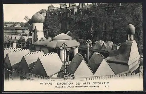 AK Paris, Exposition des Arts décoratifs 1925, Village du Jouet