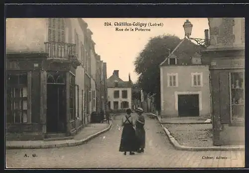 AK Chatillon-Coligny, Rue de la Poterne