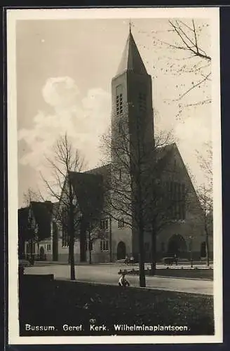 AK Bussum, Geref. Kerk, Wilhelminaplantsoen