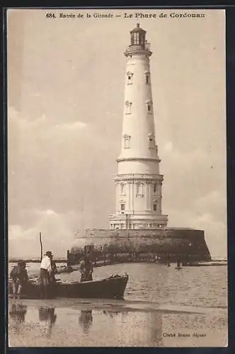 AK Cordouan, Entrée de la Gironde, Leuchtturm