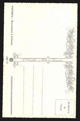 AK Venezia, Monumento e Colleoni