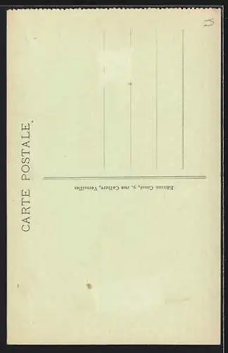 AK Portrait of Napoleon I. Consul - Museum of Versailles